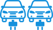 Electric Car Charging Etiquette Icon