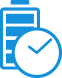 How Long does it take to charge an electric car? Icon